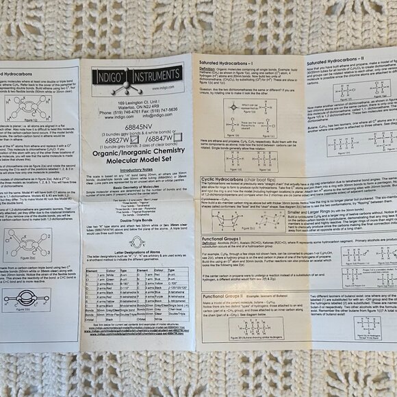 University Chemistry Bundle - Molecular Model Set and Lab Protective Eyewear - Picture 12 of 13
